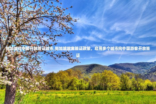 新加坡對中國開放簽證城市,新加坡放寬簽證政策，啟用多個城市向中國游客開放簽證