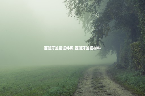 西班牙簽證證件照,西班牙簽證材料