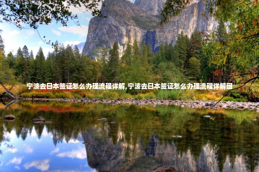 寧波去日本簽證怎么辦理流程詳解,寧波去日本簽證怎么辦理流程詳解圖