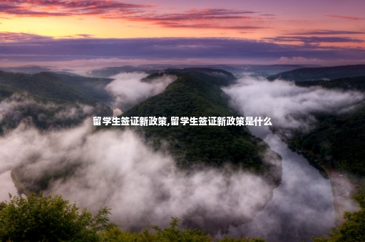 留學生簽證新政策,留學生簽證新政策是什么