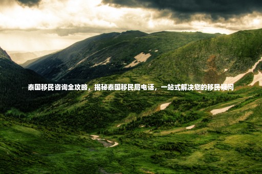 泰國(guó)移民咨詢?nèi)ヂ?，揭秘泰?guó)移民局電話，一站式解決您的移民疑問(wèn)