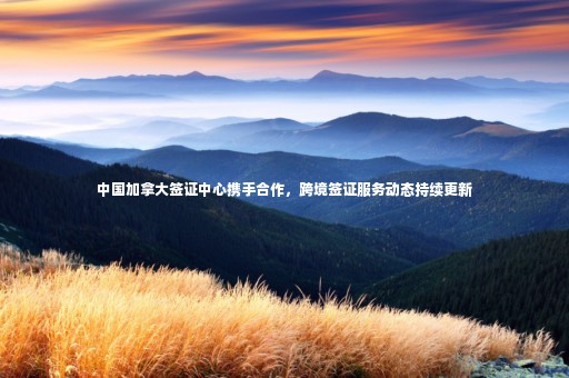 中國(guó)加拿大簽證中心攜手合作，跨境簽證服務(wù)動(dòng)態(tài)持續(xù)更新