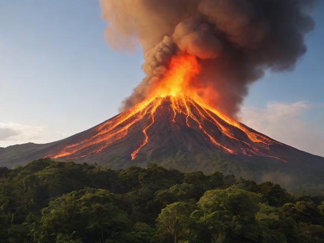 泰國森林火山旅游攻略(泰國火焰山圖片)