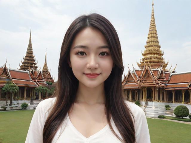 中國女博主去泰國旅游視頻(在泰國的中國主播)