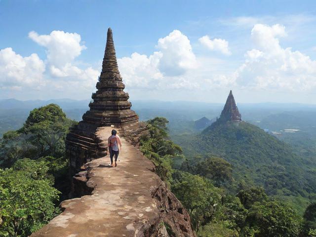 泰國男子旅游時(shí)疑將妻子推下懸崖，驚悚事件引發(fā)關(guān)注