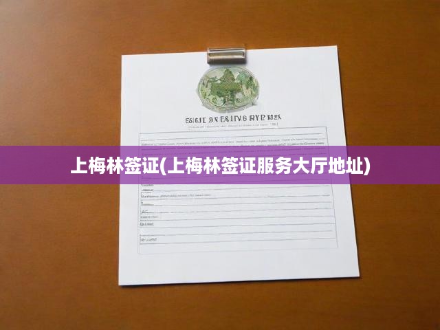 上梅林簽證辦理一站式指南，服務(wù)大廳位置與詳細(xì)流程揭秘