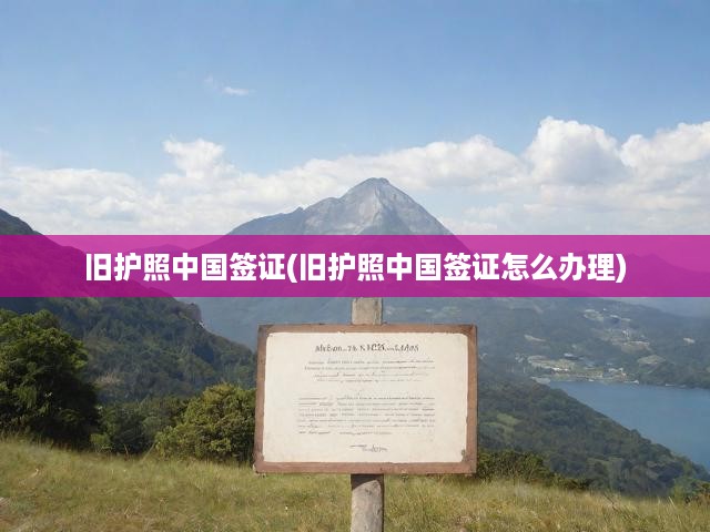 舊護(hù)照中國(guó)簽證新攻略，辦理流程、更新技巧與關(guān)鍵提示