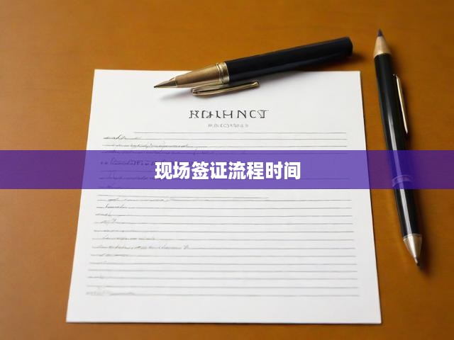 現(xiàn)場(chǎng)簽證全流程揭秘，從申請(qǐng)到審核，時(shí)間周期與關(guān)鍵步驟深度解析