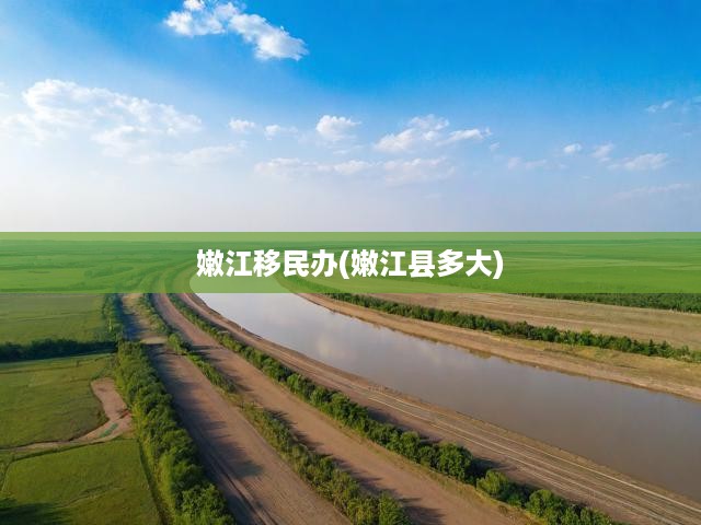 嫩江縣移民辦，規(guī)模與影響深度剖析