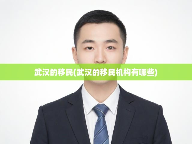 武漢移民潮揭秘，深度剖析移民機構與服務全解析