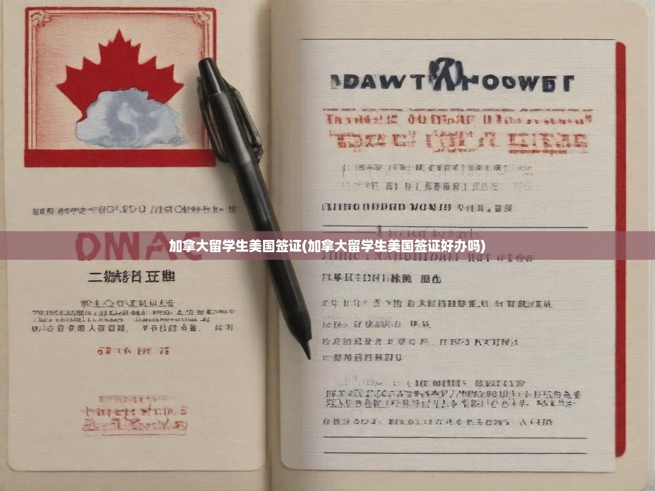 加拿大留學(xué)生美國簽證攻略，詳述辦理流程及簽證難度解析