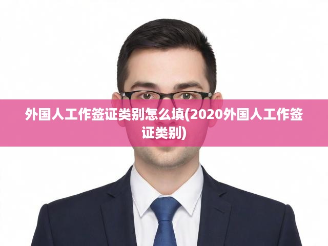 外國人工作簽證類別怎么填(2020外國人工作簽證類別)