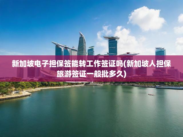 新加坡電子擔(dān)保簽轉(zhuǎn)工作簽證攻略，審批時(shí)間及轉(zhuǎn)換流程全解析