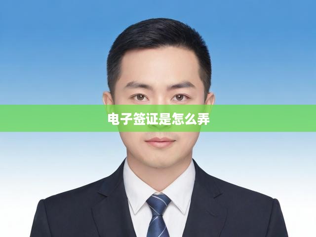 電子簽證申請全攻略，一站式流程解析及步驟詳解