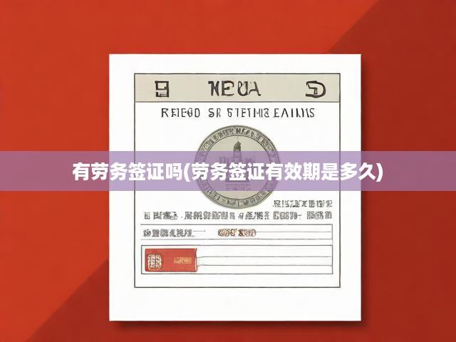揭秘勞務(wù)簽證全攻略，有效期詳解與申請流程大公開