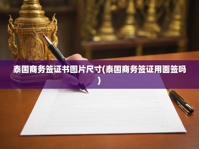 泰國(guó)商務(wù)簽證申請(qǐng)攻略，面簽條件與簽證書(shū)尺寸規(guī)范全解析