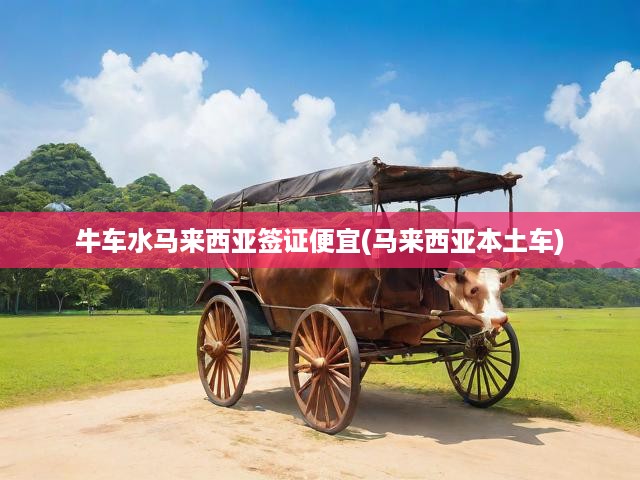 牛車水馬來西亞簽證便宜(馬來西亞本土車)