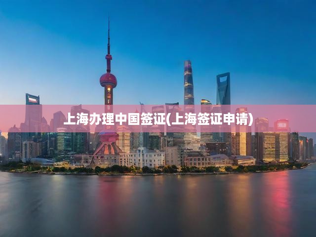 上海簽證申請(qǐng)全攻略，詳解流程與關(guān)鍵注意事項(xiàng)