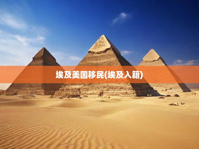 埃及入籍之路，美國移民視角下的挑戰(zhàn)與機遇深度剖析