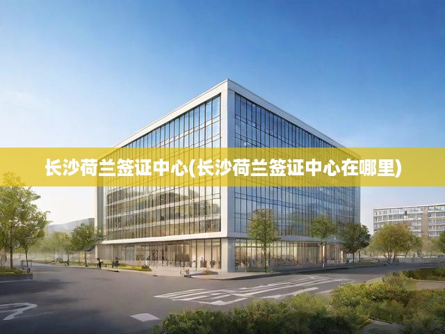 長沙荷蘭簽證中心便捷指南，快速辦理，暢游荷蘭之旅無憂！