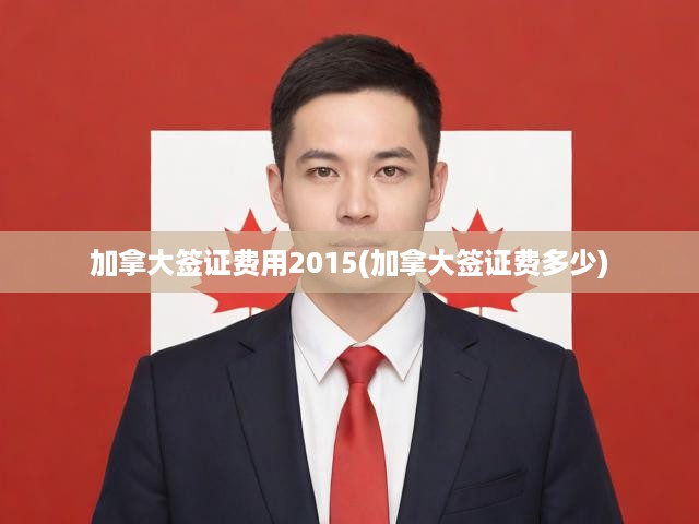 加拿大簽證費用大揭秘，2015年最新標準及申請流程全解析