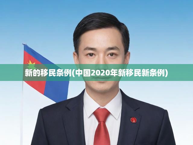 2020年中國新移民條例全面解讀，政策更新與申請攻略全解析