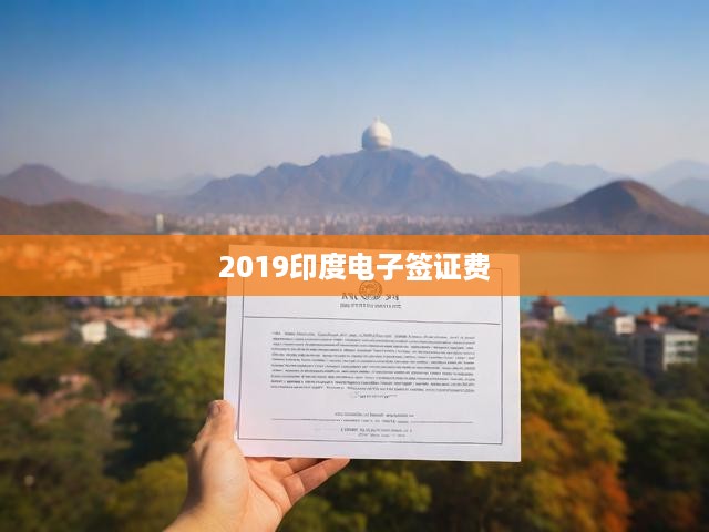 2019印度電子簽證費(fèi)
