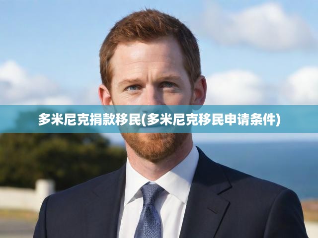 多米尼克移民申請攻略，詳解捐款移民政策與條件