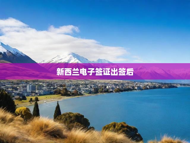 新西蘭電子簽證順利獲批攻略，申請流程及關鍵要點解析
