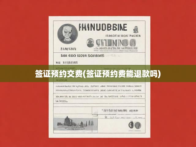 簽證預約全面指南，流程、費用解析及交費退款詳情解析