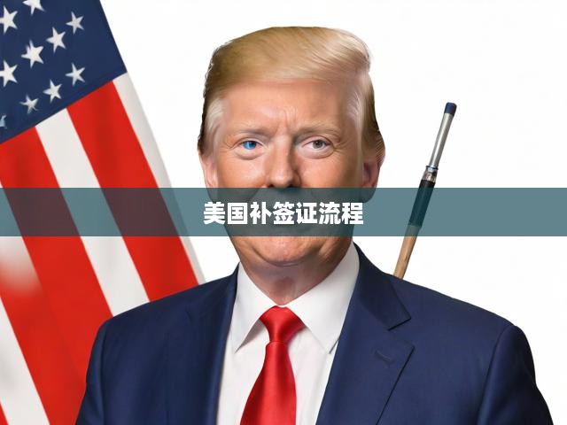 美國補簽證流程