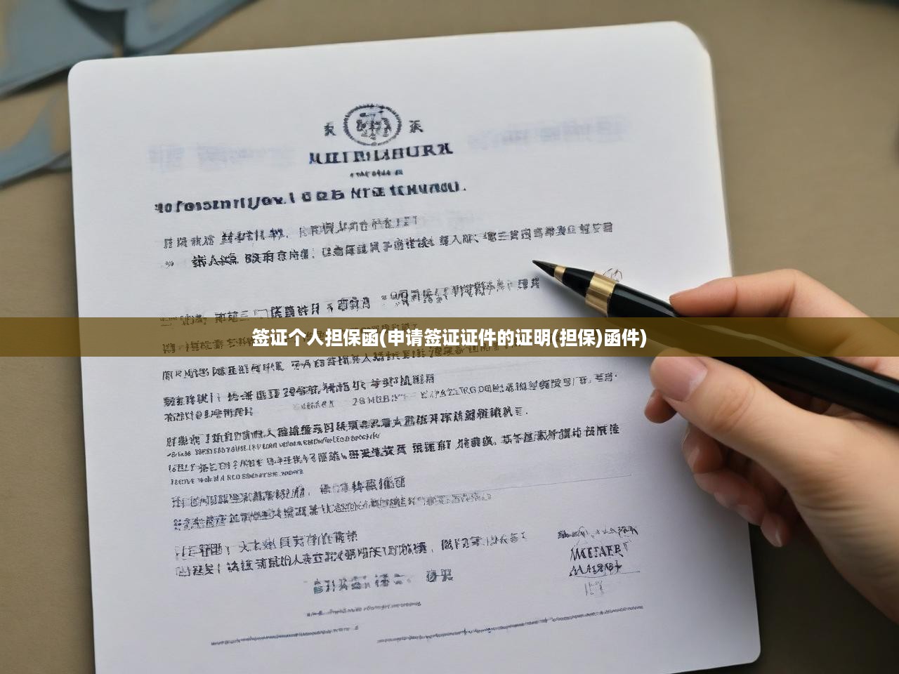 簽證攻略，深度解析個(gè)人擔(dān)保函的必備要素與關(guān)鍵作用