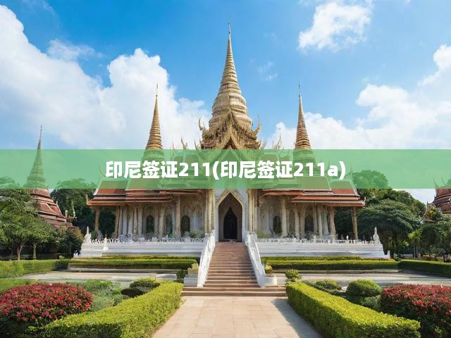 印尼簽證攻略，全面解析簽證211及211a申請流程與指南