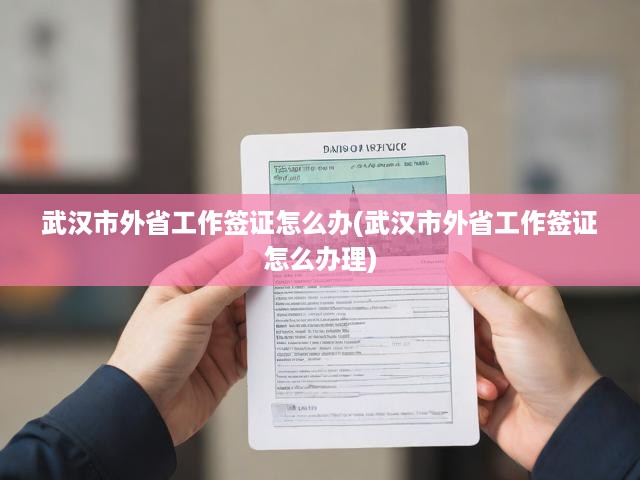 武漢外省工作簽證一站式辦理攻略，詳盡步驟、申請條件與必備材料揭秘
