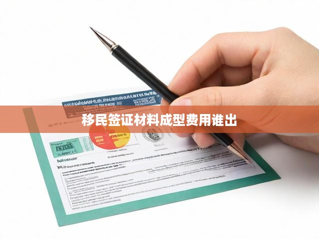 移民簽證材料成型費(fèi)用揭秘，承擔(dān)主體、費(fèi)用明細(xì)及關(guān)鍵事項(xiàng)盤點(diǎn)