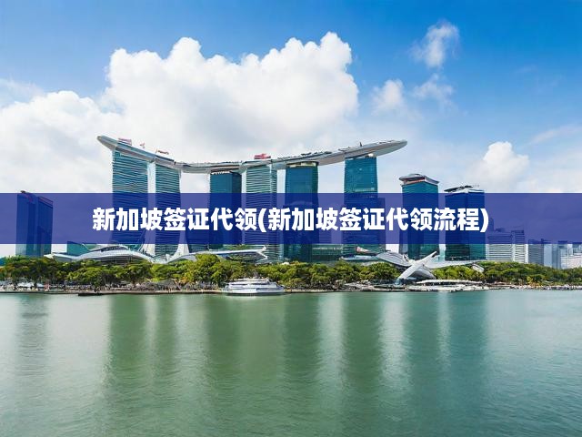 新加坡簽證代領全攻略，流程解析、關鍵提示與辦理手冊