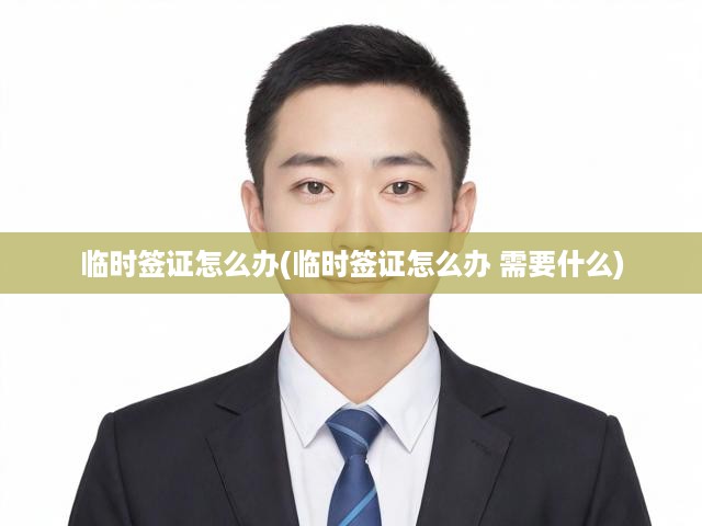 一站式指南，臨時簽證申請全流程，材料準(zhǔn)備與辦理步驟詳解