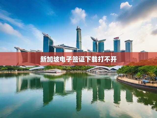 新加坡電子簽證下載難題破解，揭秘簽證頁面打不開的解決之道