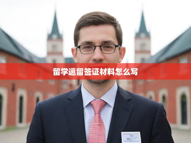 留學(xué)逗留簽證材料怎么寫