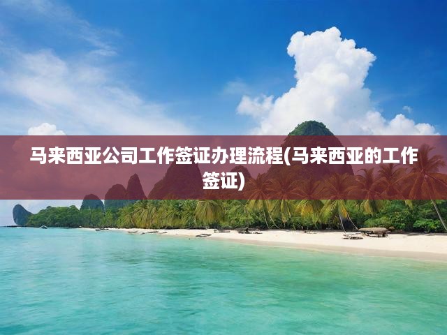 馬來西亞公司工作簽證辦理流程(馬來西亞的工作簽證)