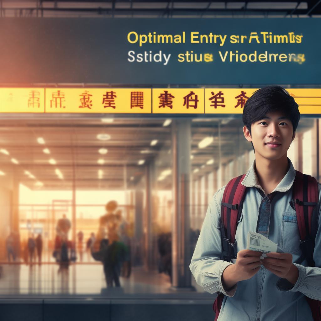 留學(xué)簽證最佳入境時(shí)間，提前多久入境最適宜？
