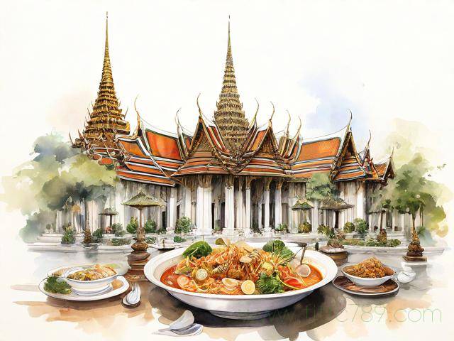 泰國美食曼谷酒店圖片真實
